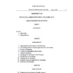 Financial Administration & Audit Act