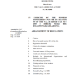 VAT Regulations (2020)