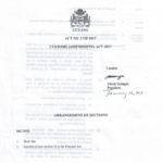 Customs (Amendments) Act