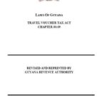 Travel Voucher Tax Act